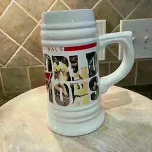 St. Louis Cardinals 2011 Champions, Budweiser, Ceramic Beer Stein